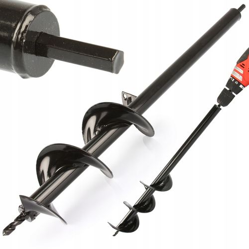 WIERTŁO ŚWIDER OGRODNICZY NA WIERTARKĘ WKRĘTARKĘ SADZARKA DO ZIEMI na Arena.pl