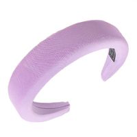 opaska turban charlotte fiolet  4 cm o437