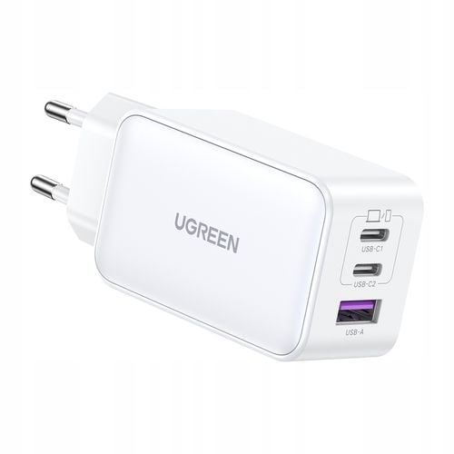 ŁADOWARKA UGREEN Nexode, 2xUSB-C, USB-A 3.0, PD3.0, QC4.0, GaN, 65W na Arena.pl
