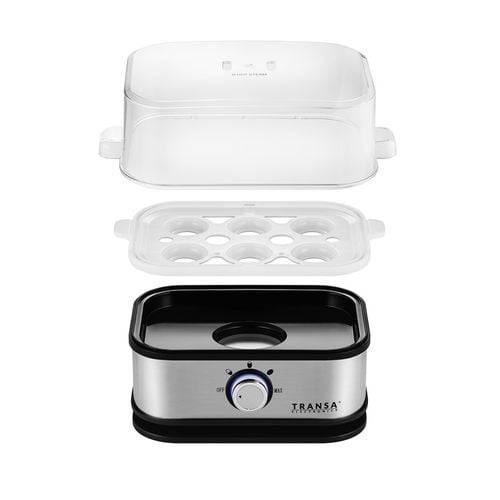 Jajowar do gotowania 6 JAJEK 3 STOPNIE POZIOMU TWARDOŚCI AUTOMAT TIMER na Arena.pl