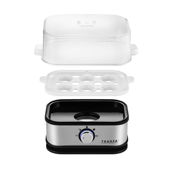 Jajowar do gotowania 6 JAJEK 3 STOPNIE POZIOMU TWARDOŚCI AUTOMAT TIMER zdjęcie 5