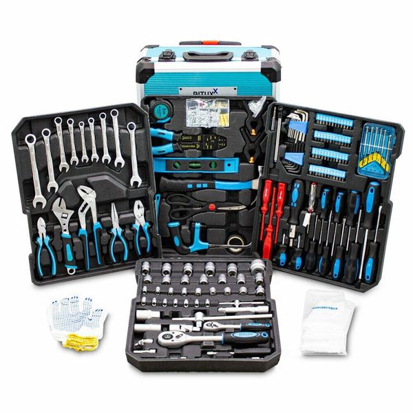 15421 zestaw komplet narzedzi 1200 el w walizce narzędziowa ze stali zdjęcie 1