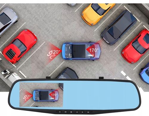 WIDEOREJESTRATOR KAMERA COFANIA LUSTERKO FULL HD na Arena.pl