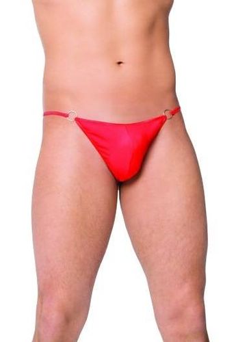 Czerwone Stringi Męskie Classic - SoftLine 4420 S-L (uniwersalny) na Arena.pl