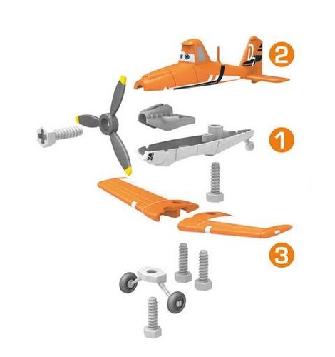 SMOBY 500252 Planes Samoloty Wozek z narzedziami na Arena.pl