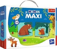 TREFL 02268 Gra Memos Maxi Zwierzęta i ich dzieci*