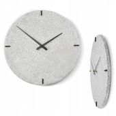 Zegar na Ścianę Betonowe Zegary Loft z Betonu Rustykalne Nietypowe Retro