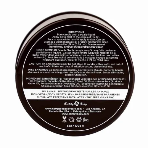 earthly body świeca do masażu guawa 170g - odżywczy olejek 3w1 na Arena.pl