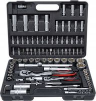 ZESTAW KLUCZY NASADOWYCH SAMOCHODOWE 94 ELEMENTÓW