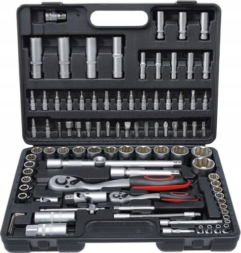 ZESTAW KLUCZY NASADOWYCH SAMOCHODOWE 94 ELEMENTÓW na Arena.pl