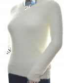 Damski miły miękki sweter alpaka touch UNI XS S M