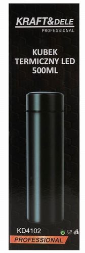 Kubek termiczny 500ml dotykowy LED KD4102 na Arena.pl