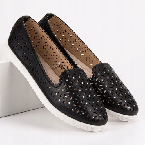Ażurowe Trampki Slip On r.39 na Arena.pl