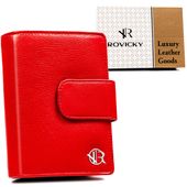 portfel damski skórzany r-d1503-ncd-2695 red