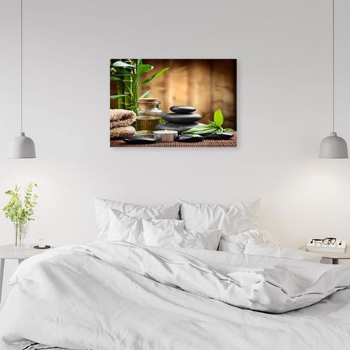 Obraz na płótnie – Canvas, Kompozycja Zen 90x60 na Arena.pl