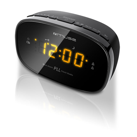 Muse | M-150CR | Alarm function | Black | Clock radio PLL zdjęcie 1