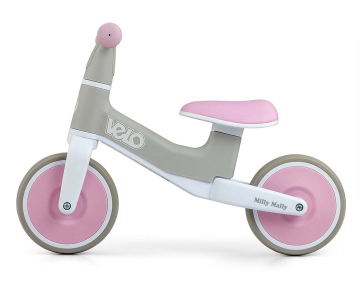 MILLY MALLY 5481 Rowerek biegowy Velo pink zdjęcie 2