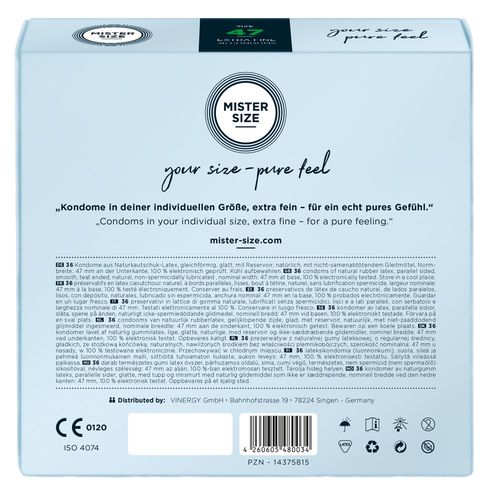 mister size 47mm pack of 36 na Arena.pl