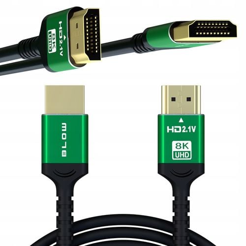 KABEL HDMI HIGH SPEED 2.1 8K 4K 2M 144Hz MOCNY PRZEWÓD AUDIO 3D na Arena.pl