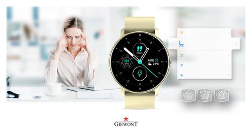 Smartwatch Giewont GW120-6 Ecru na Arena.pl
