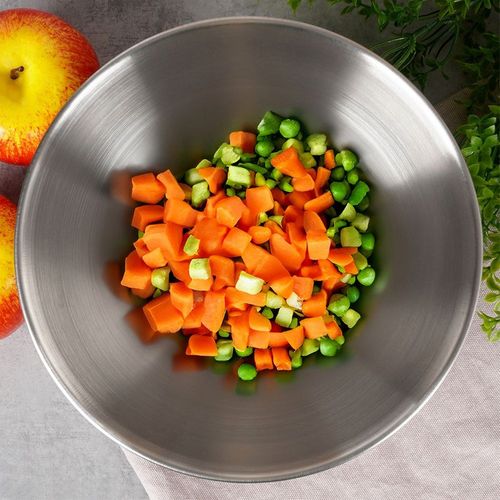 Miska Kuchenna Stalowa Antypoślizgowa do Mieszania Ubijania Sałatek 1,9L na Arena.pl