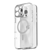 Moshi iGlaze MagSafe - Etui iPhone 16 Pro (Luna Silver)