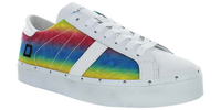 D.A.T.E. Sneakersy damskie - Hill Double Pop Shade - rozmiar 38 - skórzane