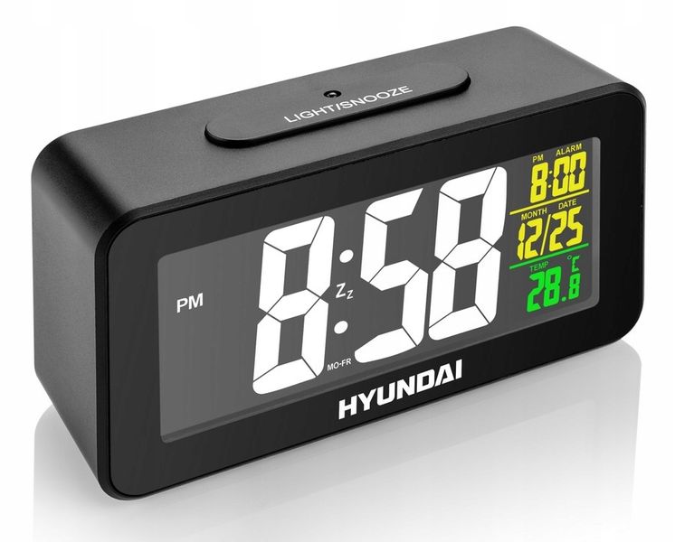 Budzik Zegar AUTO DCF Termometr Data HYUNDAI zdjęcie 1