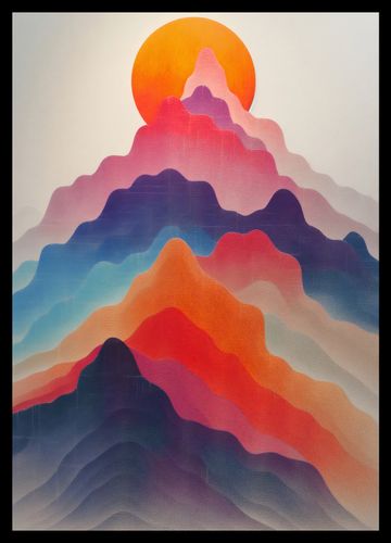 Plakat 29,7x42cm Gama Gór na Arena.pl