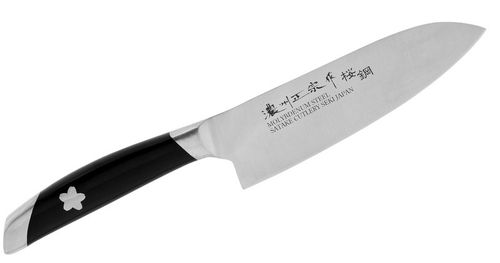 Nóż Mini Santoku 15 cm Sakura Satake na Arena.pl