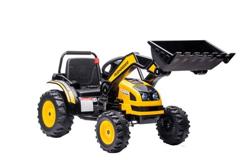Traktor na akumulator dla dziecka - Koparka żółta dla dziecka na Arena.pl