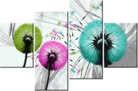 140CM 70 OBRAZ KOLOROWE DMUCHAWCE ŚCIENNY