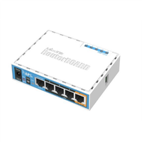 Router WiFi 5 Mikrotik hAP ac lite (RB952Ui-5ac2nD) 2,4GHz(2x2)/5GHz(1x1) 5p