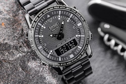 zegarek męski skmei 1898bkbk + box na Arena.pl