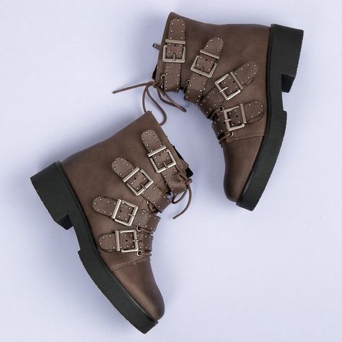 BRĄZOWE BOTKI WORKERY Rozmiar - 40 na Arena.pl