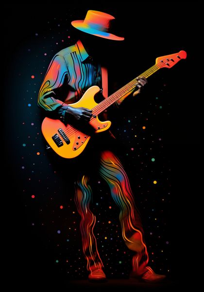 Plakat 68x98cm Barwna Melodia zdjęcie 2