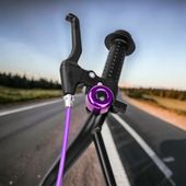 Dzwonek Rowerowy Dla Dzieci Dorosłych Aluminiowy Głośny Dr5 Fioletowy