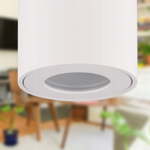 Oprawa Halogenowa sufitowa Natynkowa Tuba LED GU10 spot BIAŁA na Arena.pl