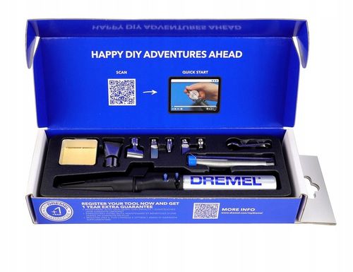 LUTOWNICA GAZOWA PALNIK VERSATIP 2000-7 DREMEL + OSPRZĘT na Arena.pl