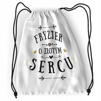 Plecak Sportowy Szkolny Dla Fryzjera Worek Torba Z Nadrukiem Ze Zdjęciem