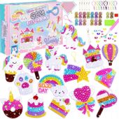 HAFT DAMENTOWY MOZAIKA 3D ZESTAW KREATYWNY ZAWIESZKI DLA DZIECI AKCESORIA