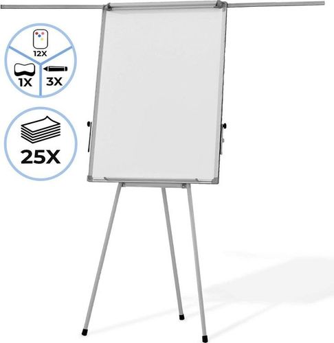 Tablica flipchart, biała, 60 x 90 cm na Arena.pl