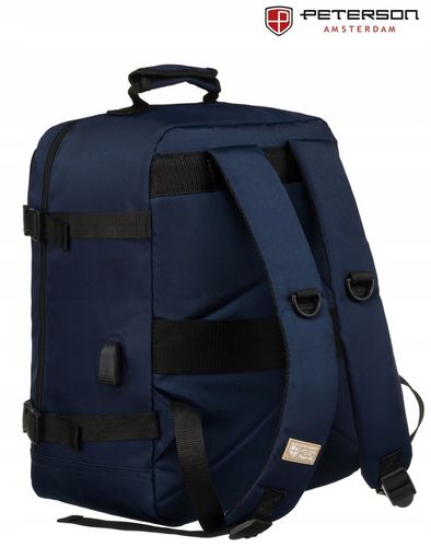 Plecak podróżny kabinowy podręczny pojemny do samolotu Wizzair 40x20x30 na Arena.pl