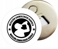 Otwieracz z magnesem prezent NA KAWALERSKI WZORY Z IMIENIEM personalizacja