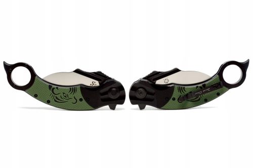 Nóż składany kieszonkowy KARAMBIT stal EDC survival Sitivien ST164 scyzoryk na Arena.pl