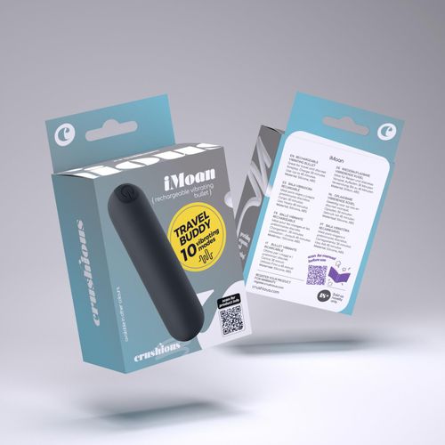 Crushious Imoan Rechargeable Vibrating Bullet Black na Arena.pl