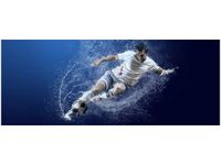 100X40CM MOC FOOTBALLU OBRAZ DREWNO