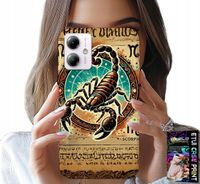 ETUI DO MOTOROLA MOTO G14 - SKORPION ZNAK ZODIAKU ASTRONOMIA + FOLIA