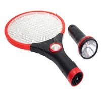 Elektryczna łapka na muchy, paletka, rakieta - duża moc rażenia