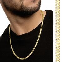 ZŁOTY ŁAŃCUSZEK ŁAŃCUCH MĘSKI SPLOT PANCERKA 12g PEŁNY KUTY 55cm SREBRO 925